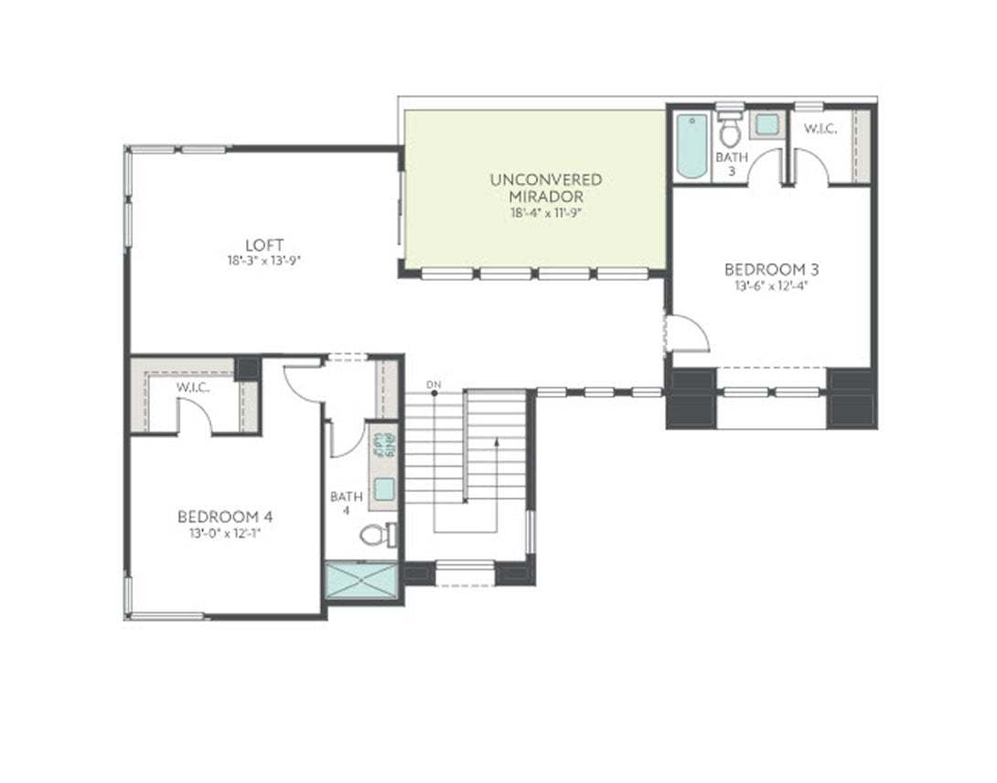 Plan 3 | Second Floor