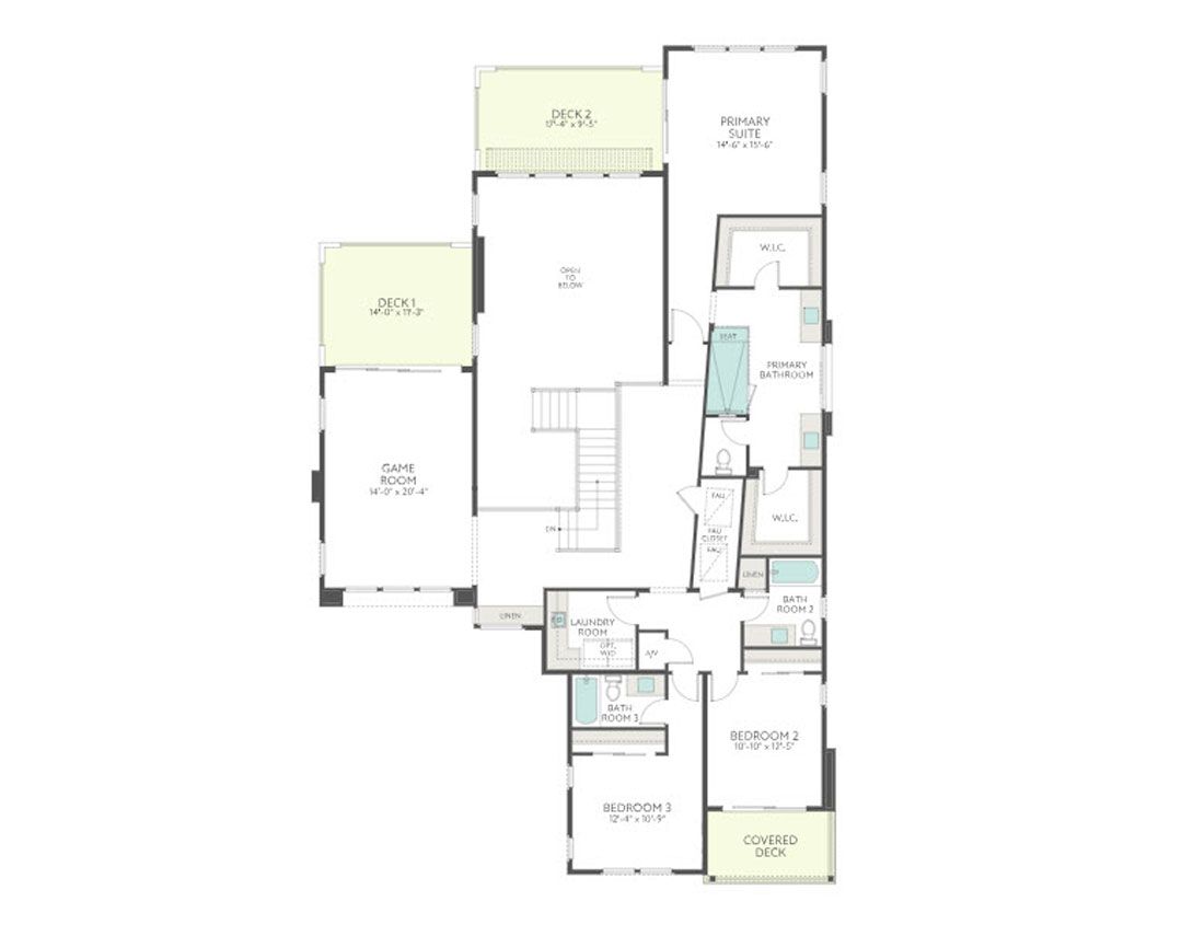 Residence 4 - Second Floor