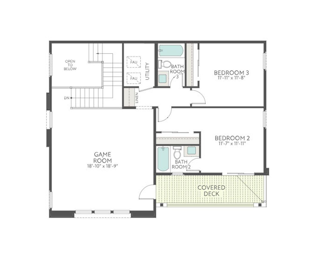 Residence 3 - Second Floor