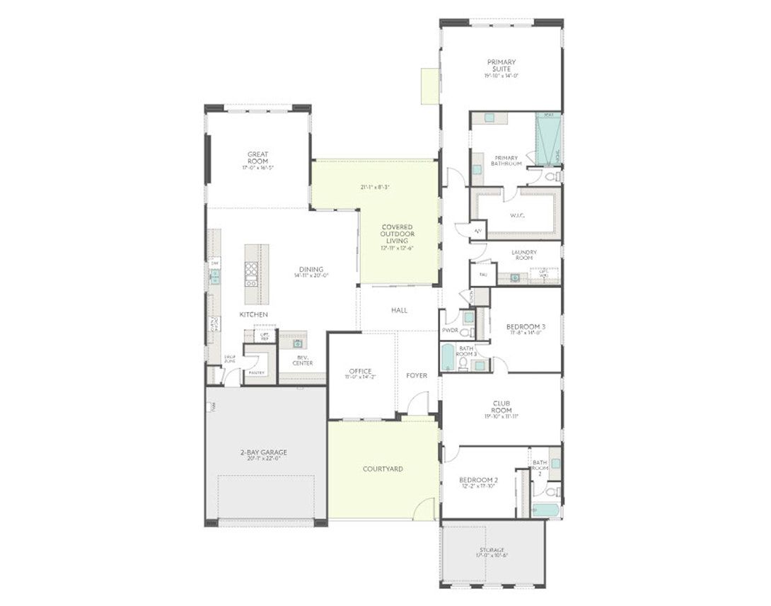 Residence 1 - First Floor