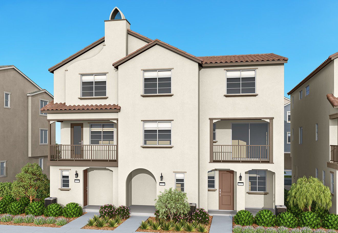 Santa Barbara Exterior Style Rendering