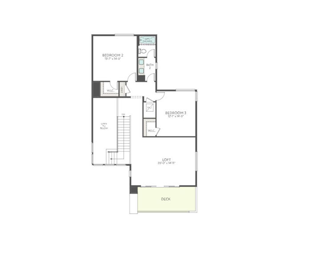 Plan 2 | Second Floor