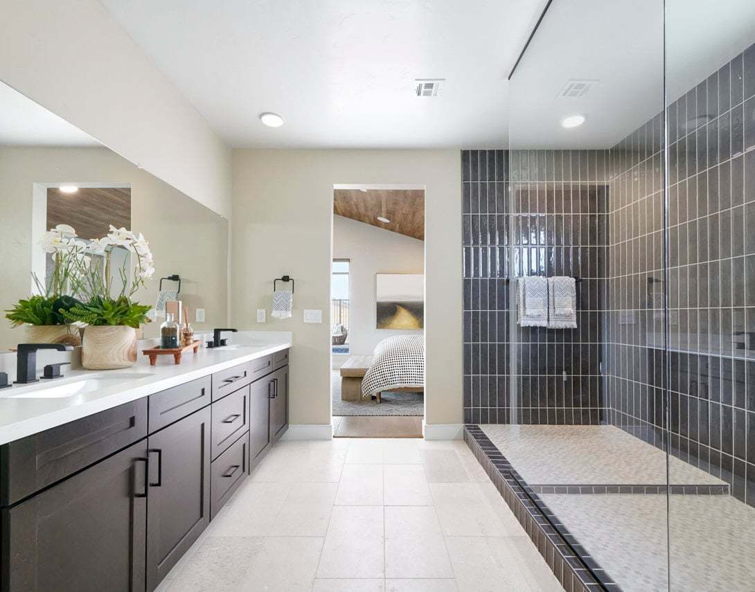 Residence 1 | Preliminary Rendering - Primary Bath