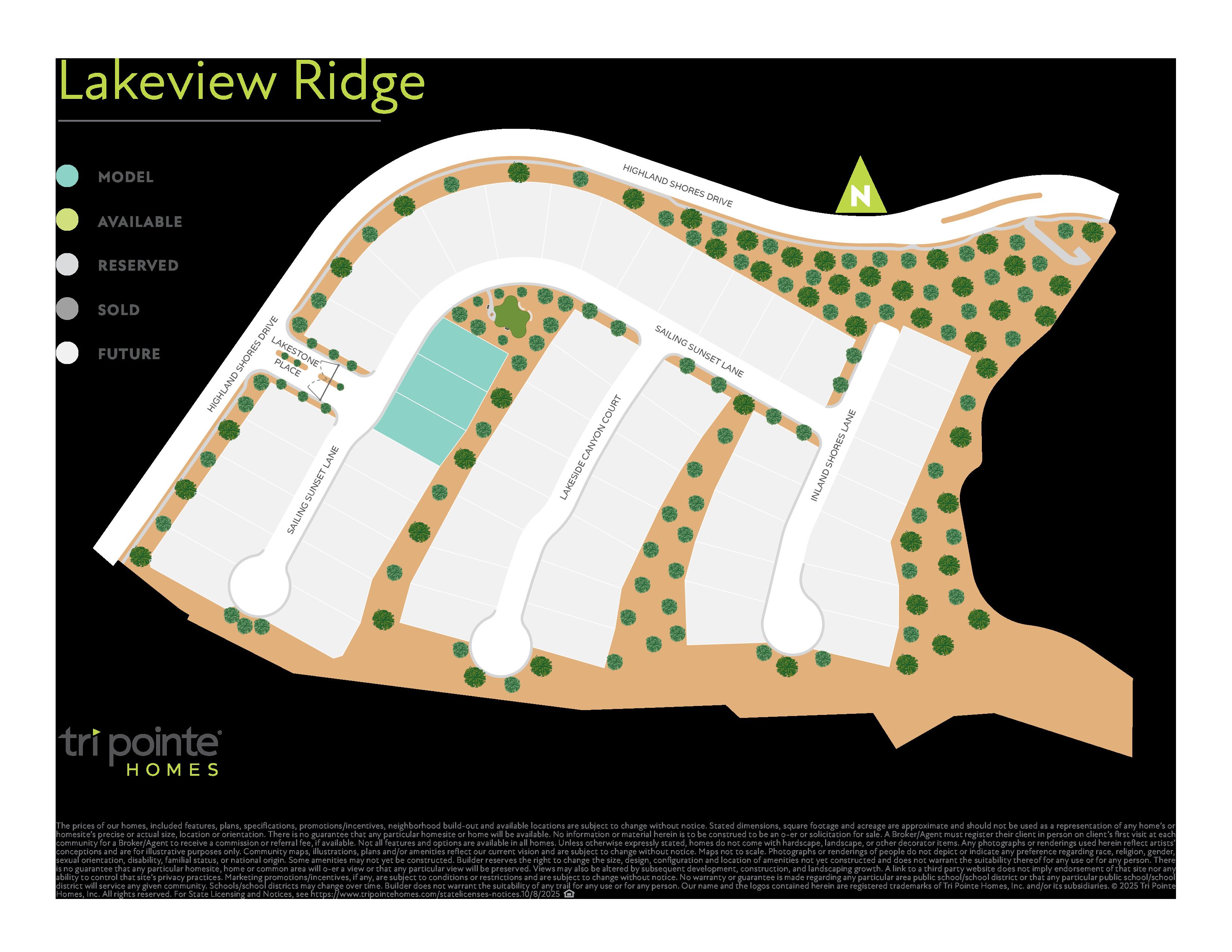 casa en Lakeview Ridge por Tri Pointe Homes