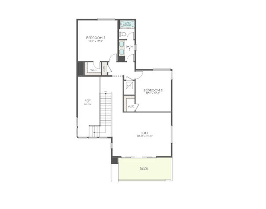 Plan 2 | Second Floor