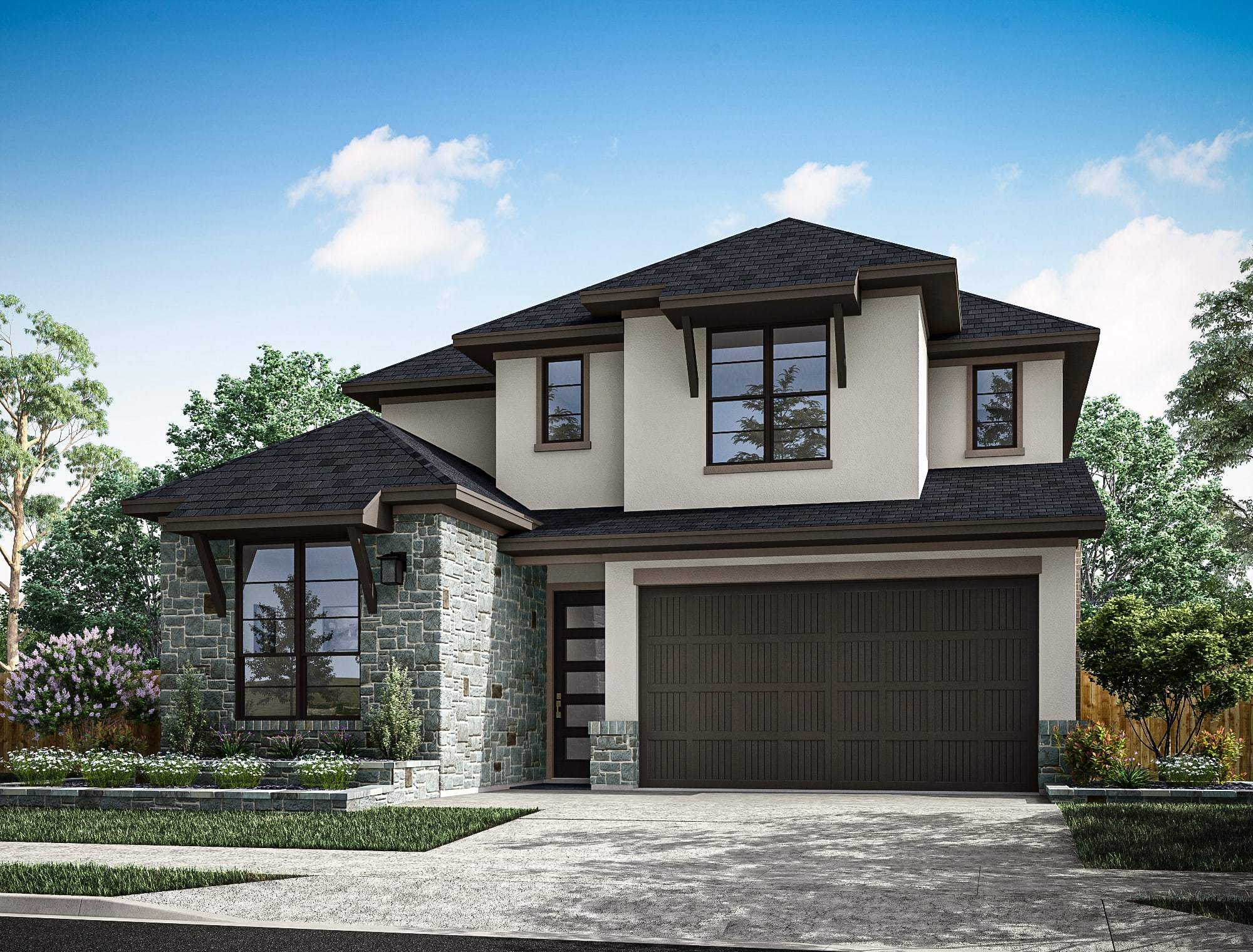 Hawk - Garden Glen at Clopton Farms: Montgomery, Texas - Tri Pointe Homes