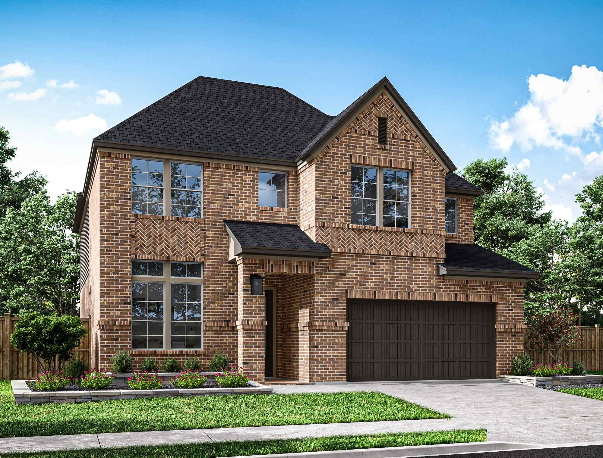Woodson’s Reserve 50' por Tri Pointe Homes en Houston Texas