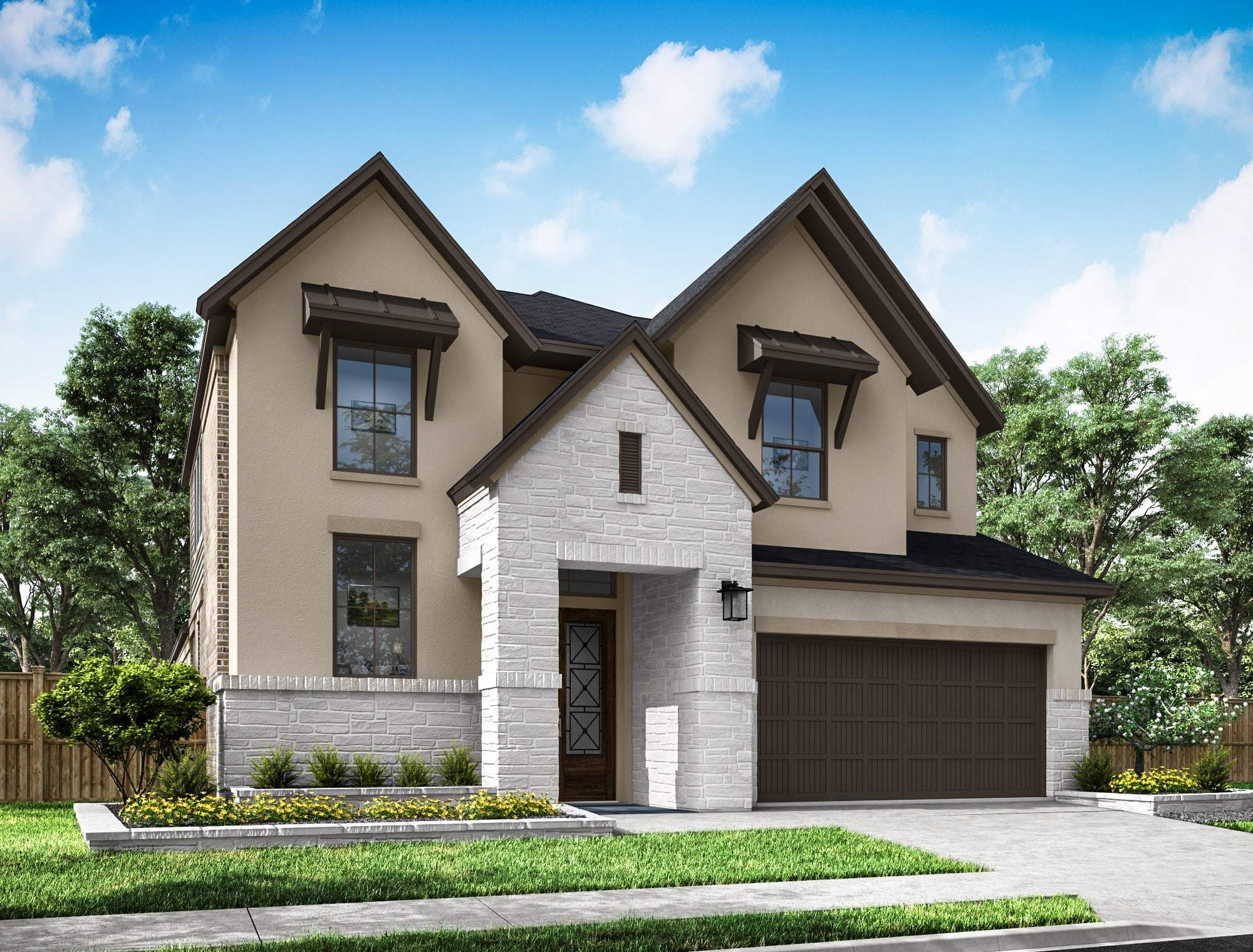 Woodson’s Reserve 50' por Tri Pointe Homes en Houston Texas