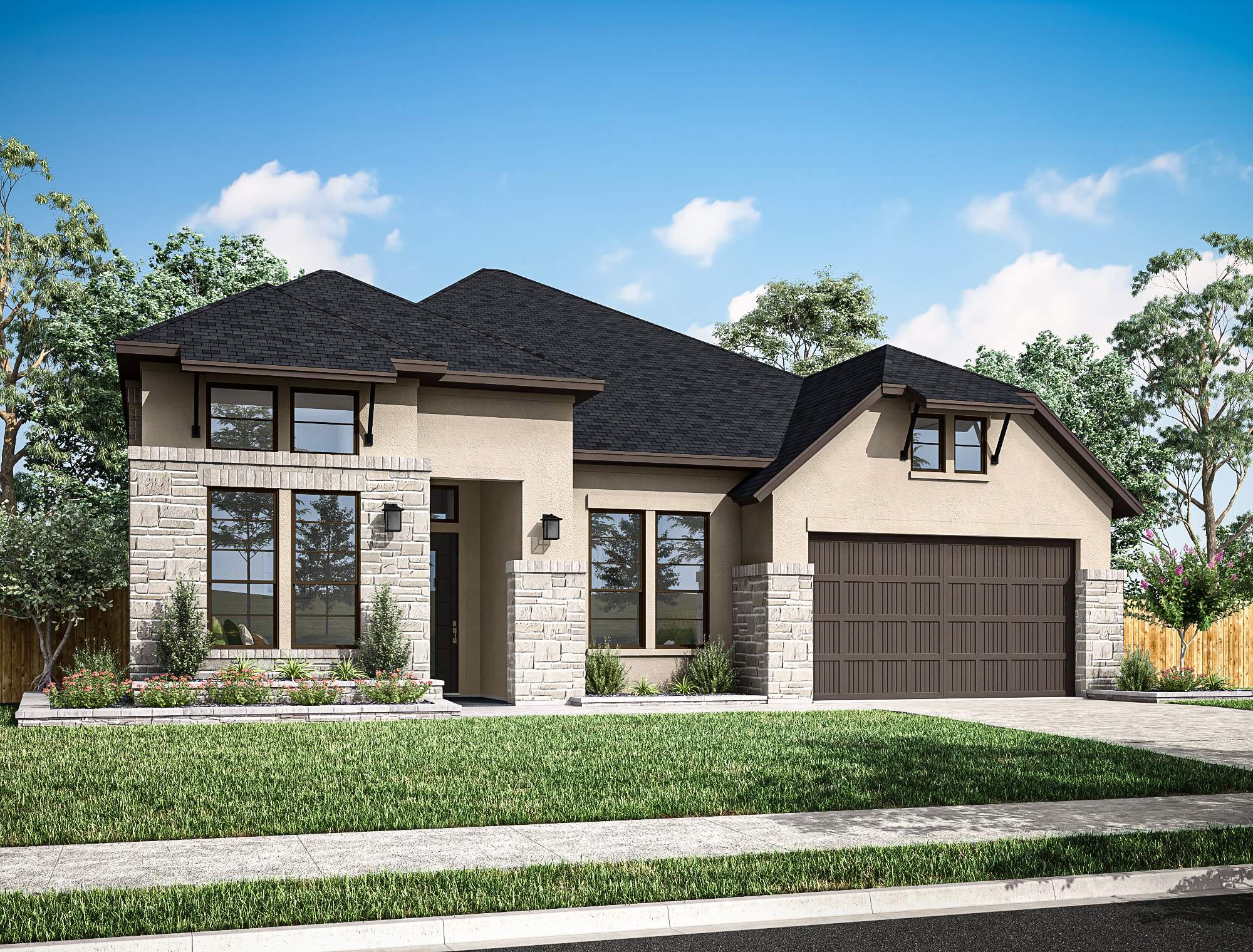 Brentwood - Dunham Pointe 60': Cypress, Texas - Tri Pointe Homes