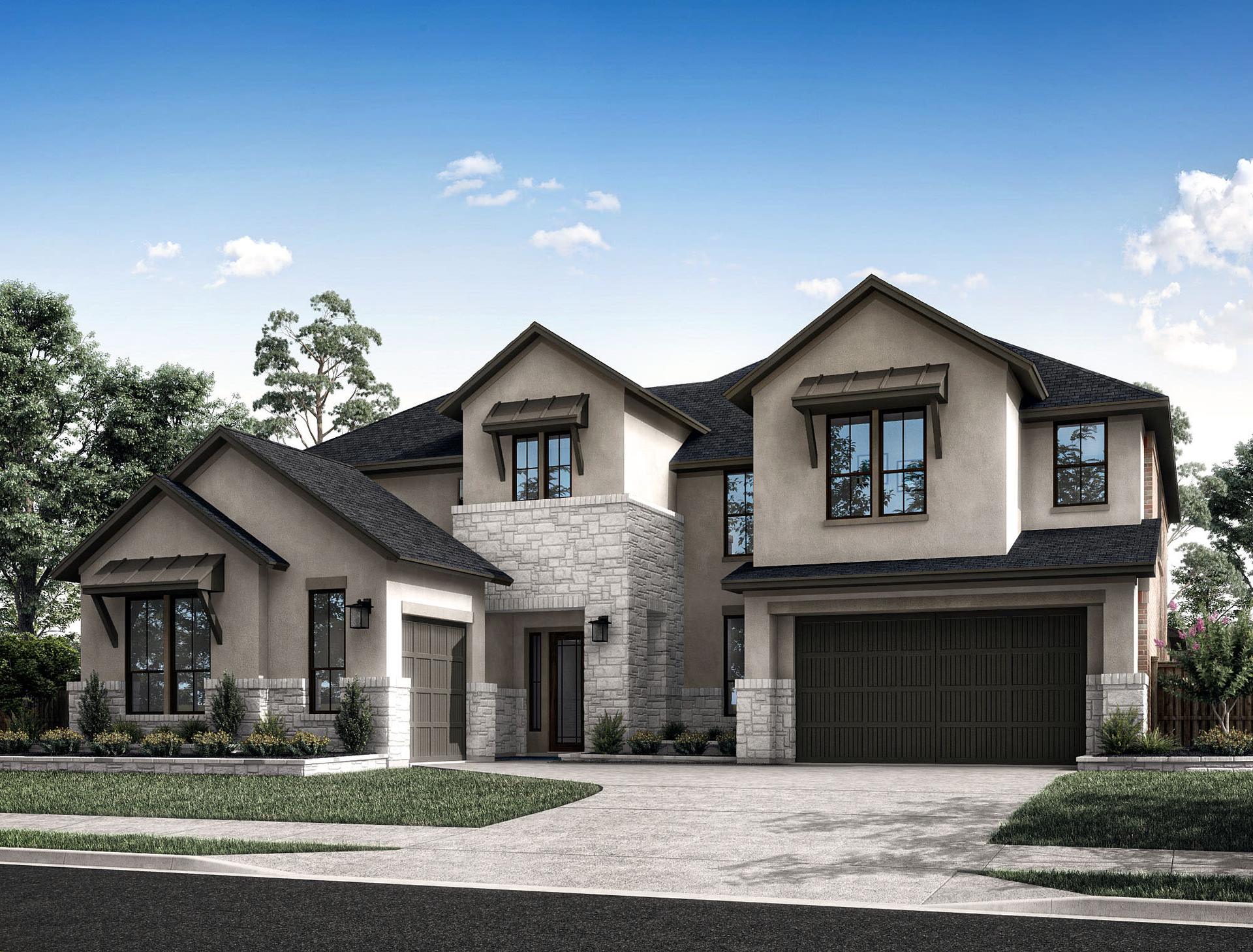 Seville Plan at Harvest Green 75' in Richmond, TX by Tri Pointe Homes