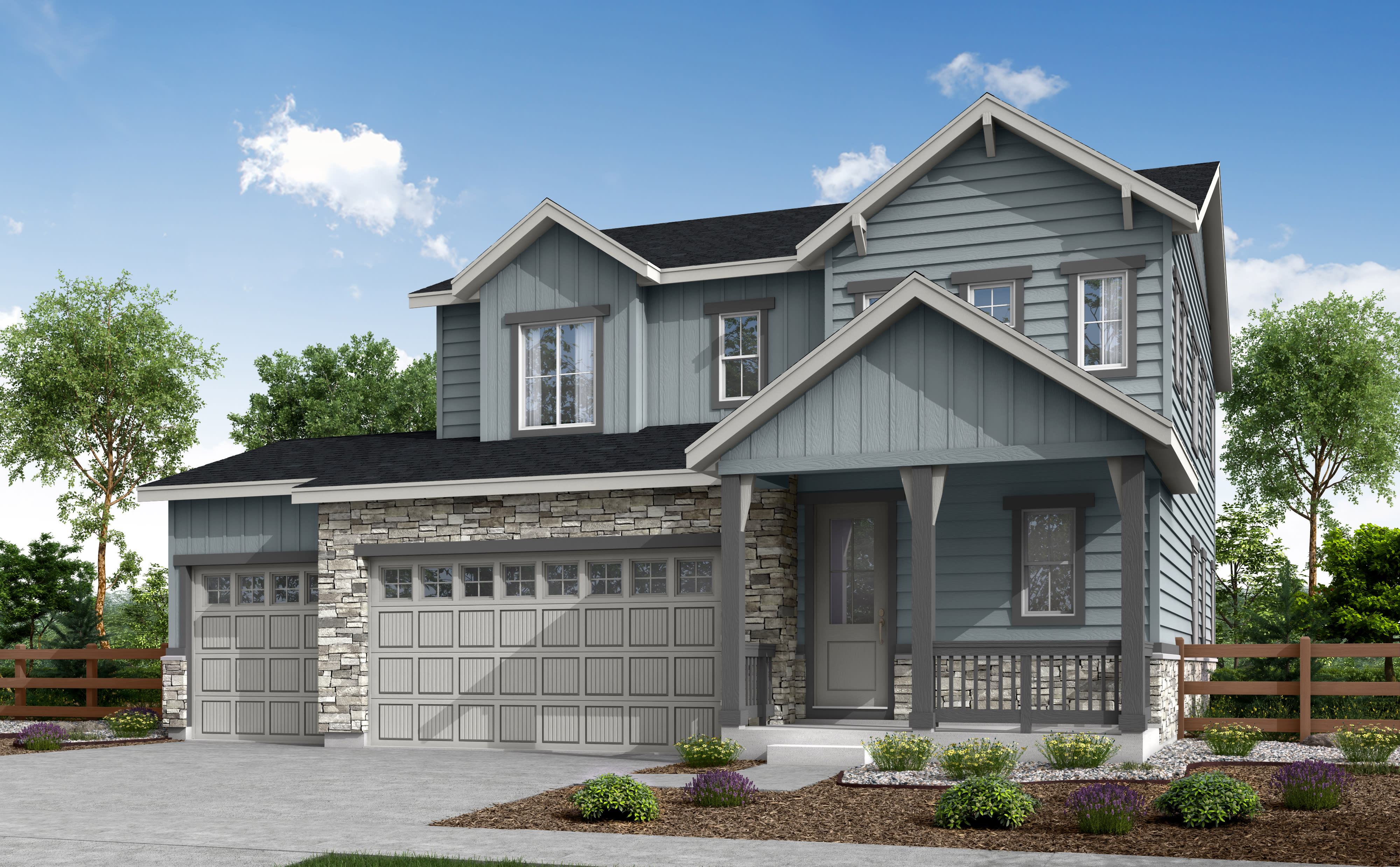 Plan 3502 - Prelude at The Aurora Highlands: Aurora, Colorado - Tri Pointe Homes