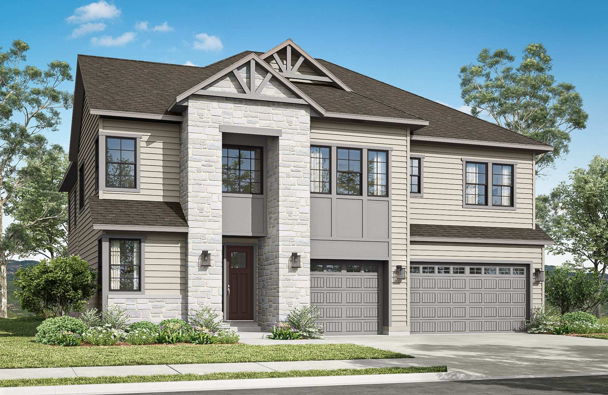 casa en Timberline Collection at The Crossings por Tri Pointe Homes
