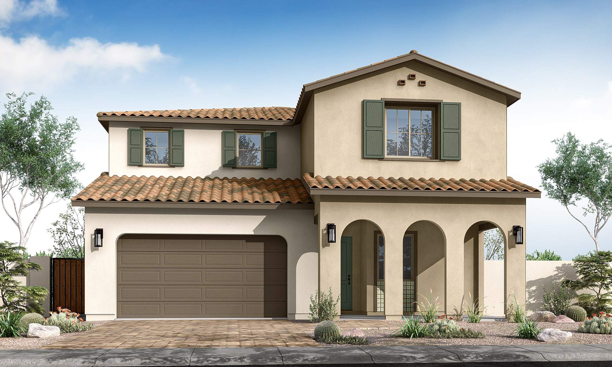 Willow Plan 40-9 - Jacamar at Waterston Central: Gilbert, Arizona - Tri Pointe Homes