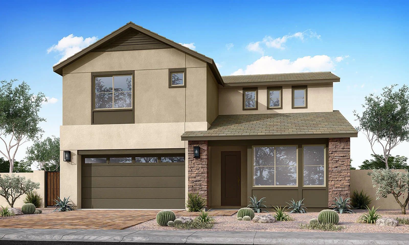 Laurel Plan 4002 - Gannet at Waterston Central: Gilbert, Arizona - Tri Pointe Homes