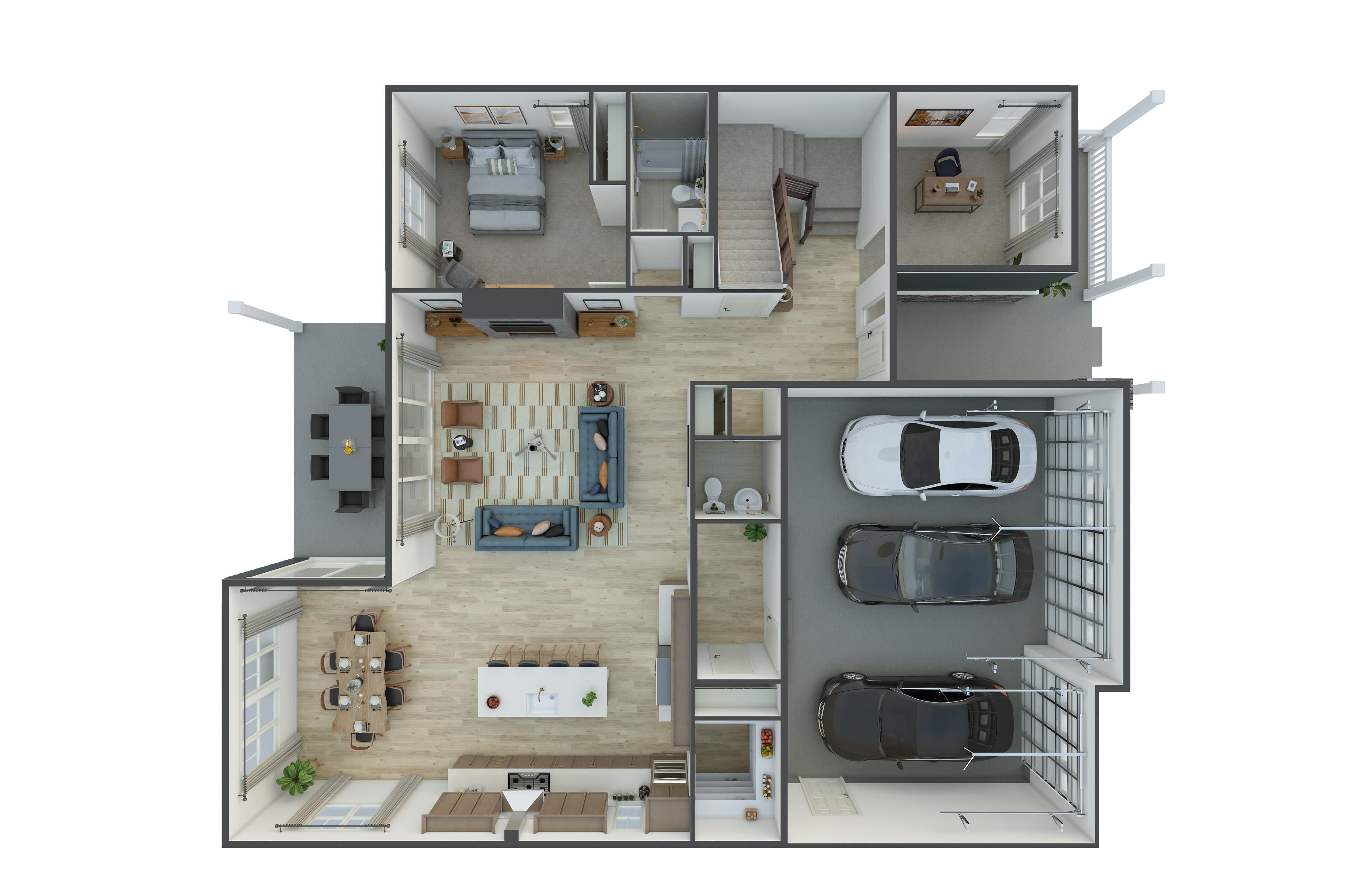 Plan 5015 floor plan