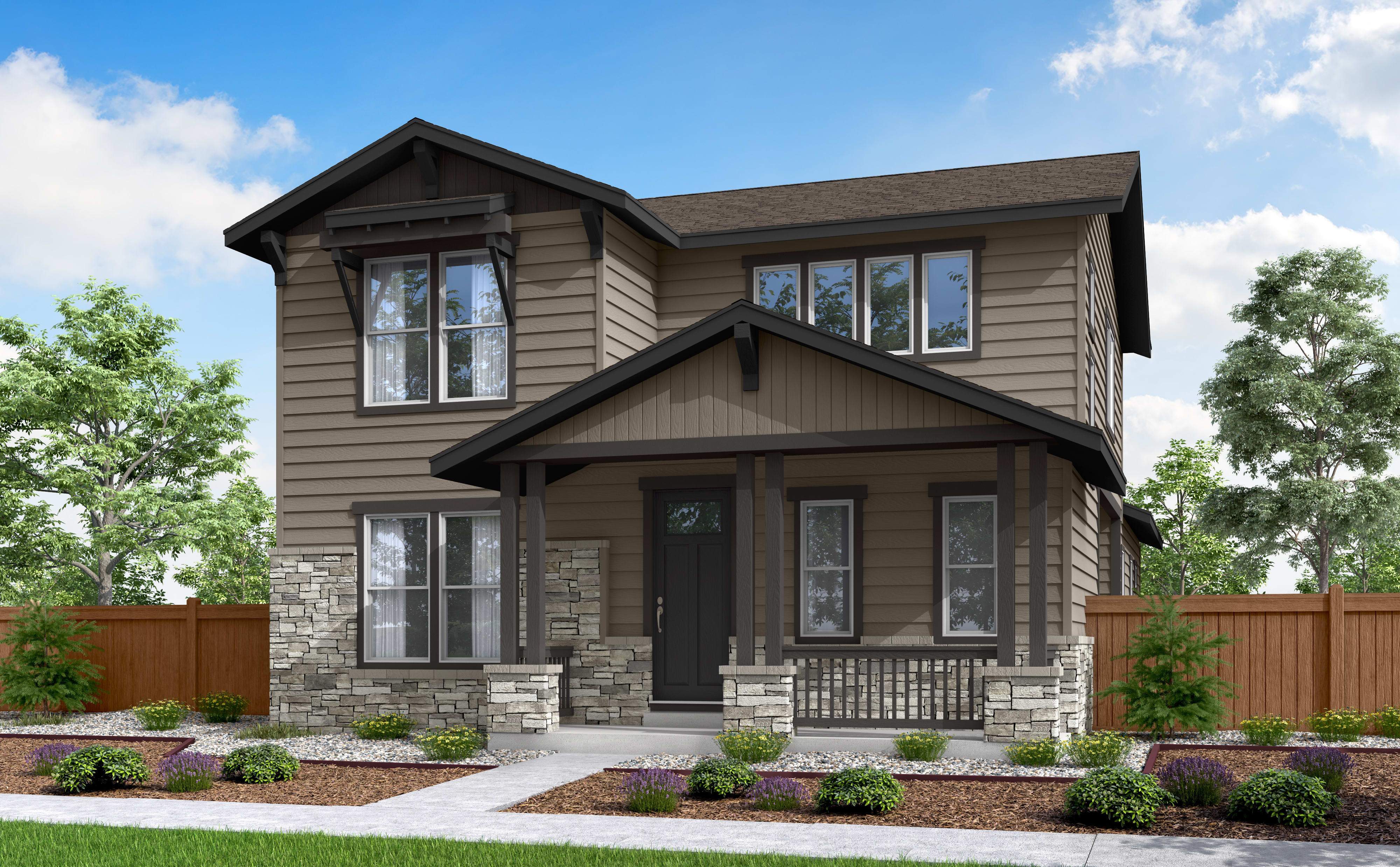 Plan 3204 - Crescendo at The Aurora Highlands: Aurora, Colorado - Tri Pointe Homes