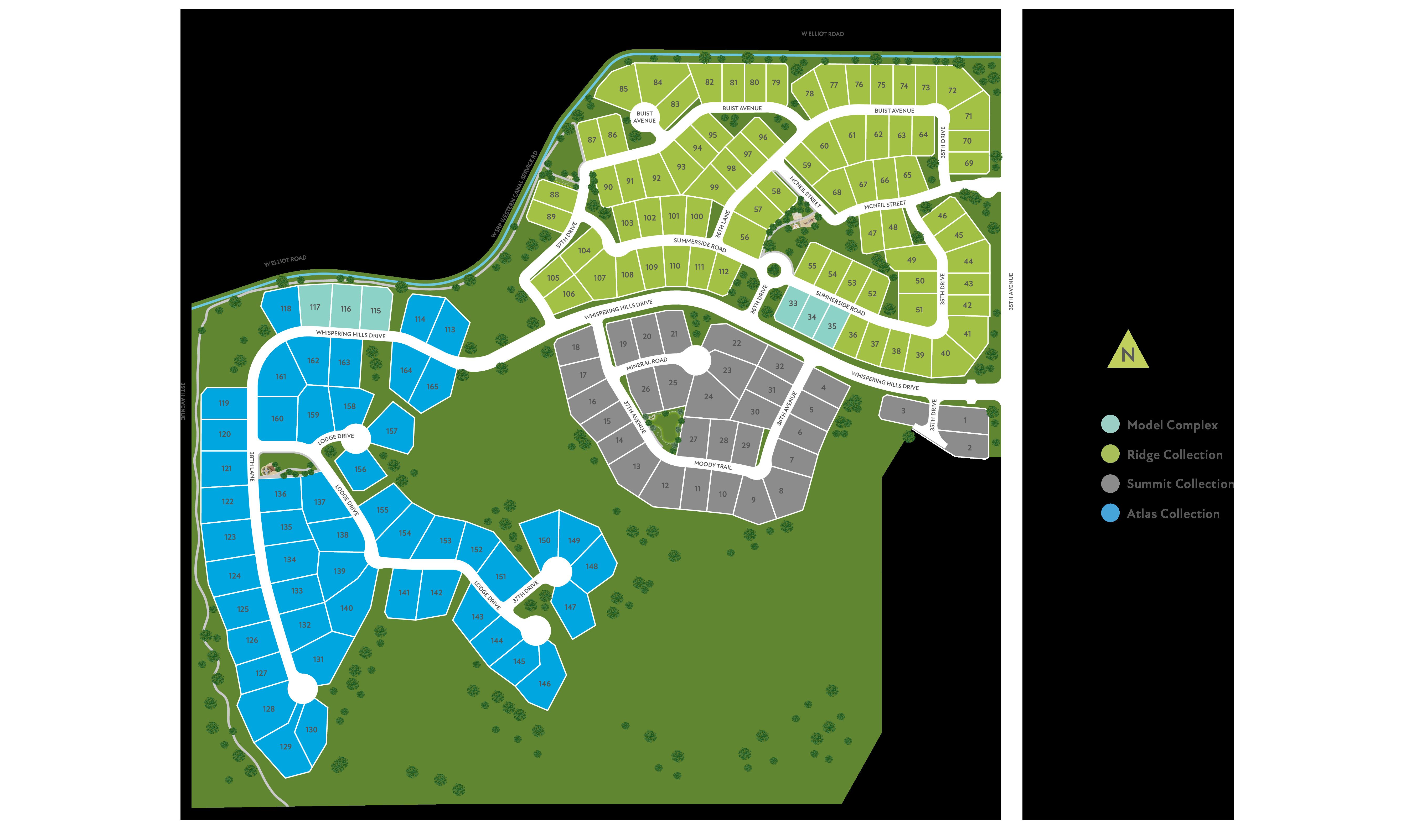 casa en Ridge Collection at Whispering Hills por Tri Pointe Homes