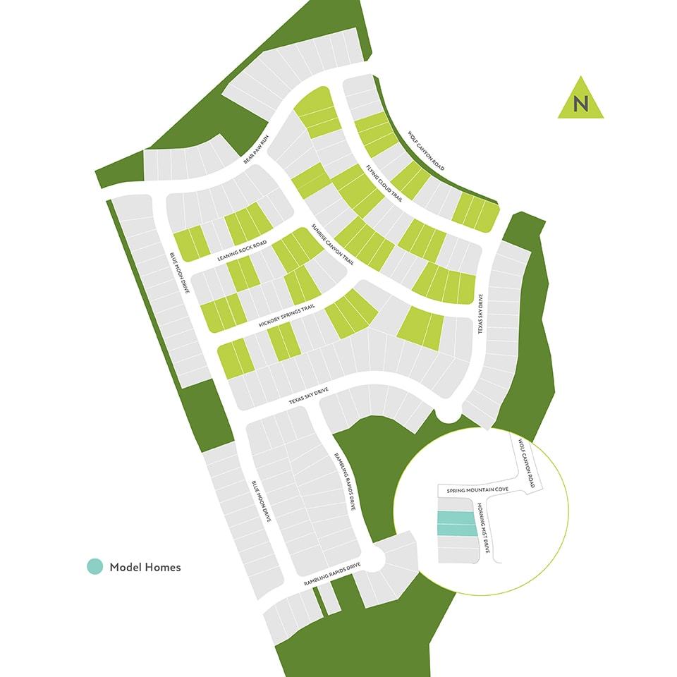 casa en Arbor Collection At Wolf Ranch por Tri Pointe Homes