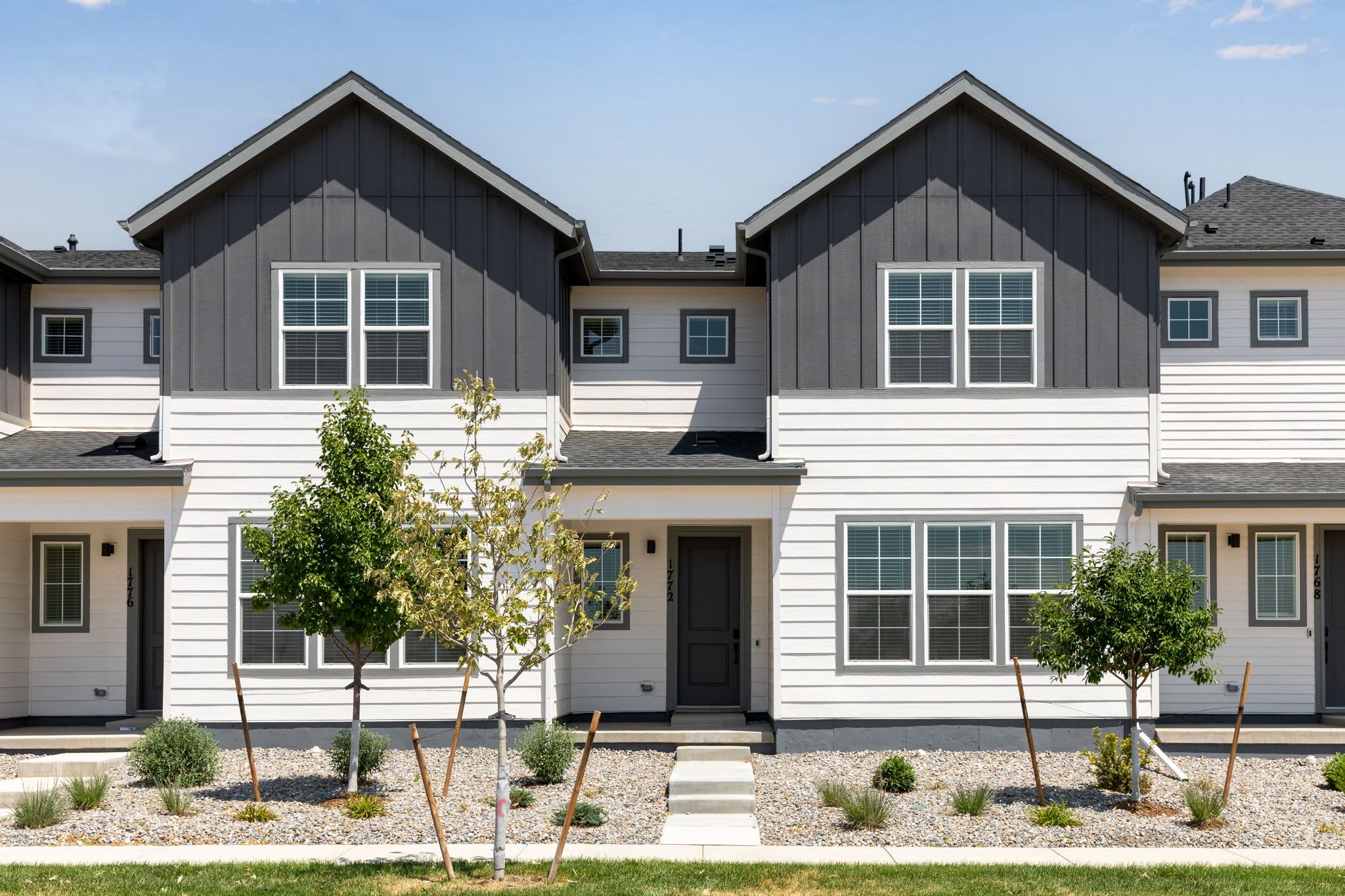 Plan B - Westside Crossing Townhomes: Berthoud, Colorado - Tri Pointe Homes