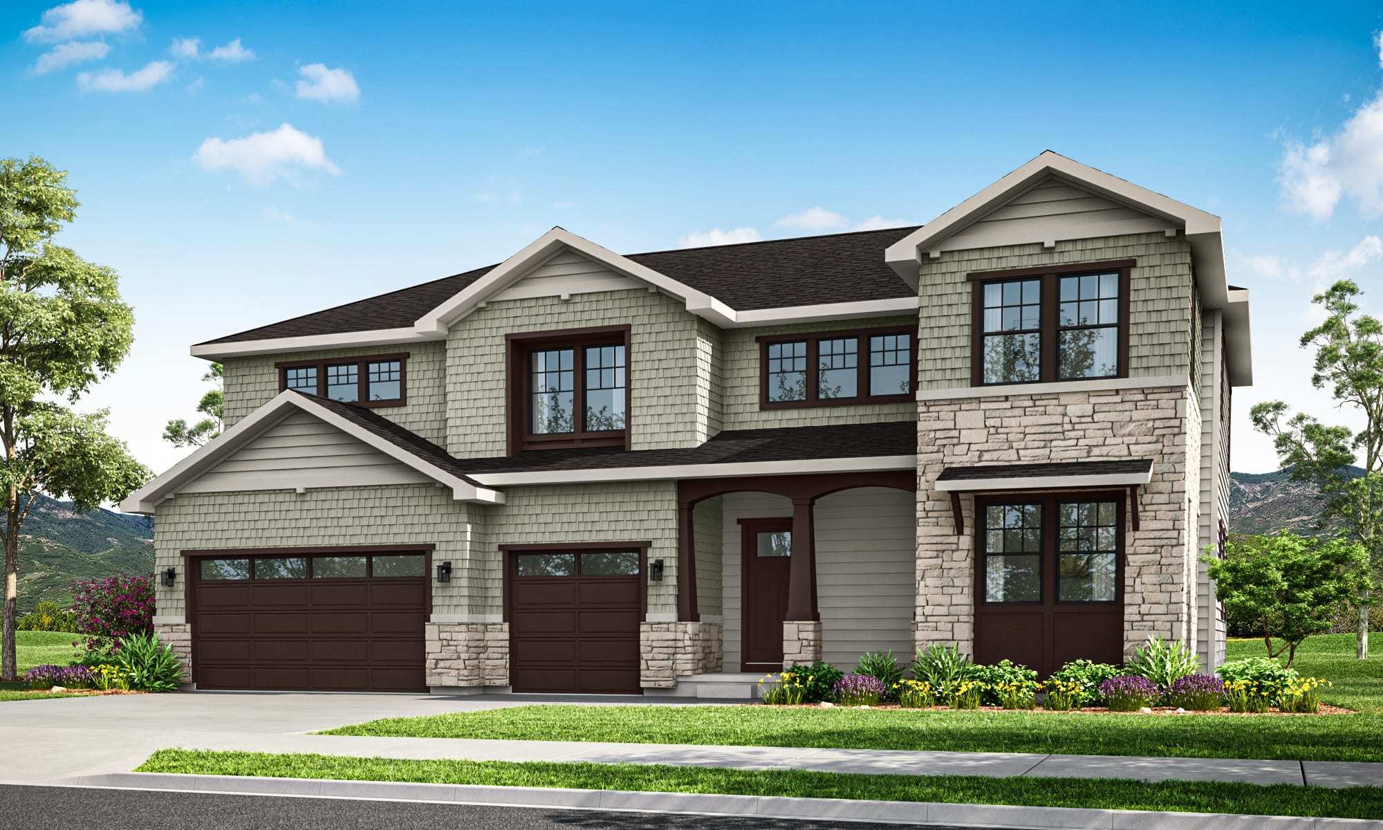 Plan 9 - Summit Collection at The Crossings: Heber City, Utah - Tri Pointe Homes