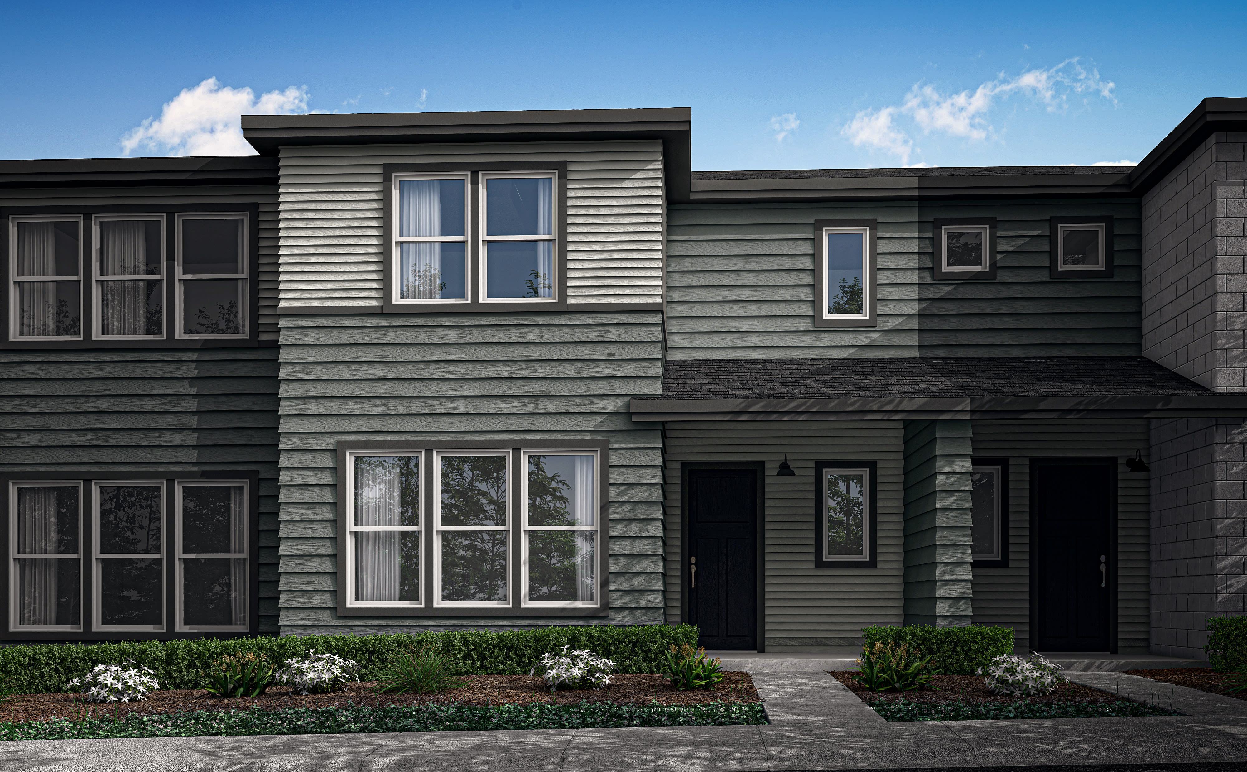 Plan F - Candelas Townhomes: Arvada, Colorado - Tri Pointe Homes