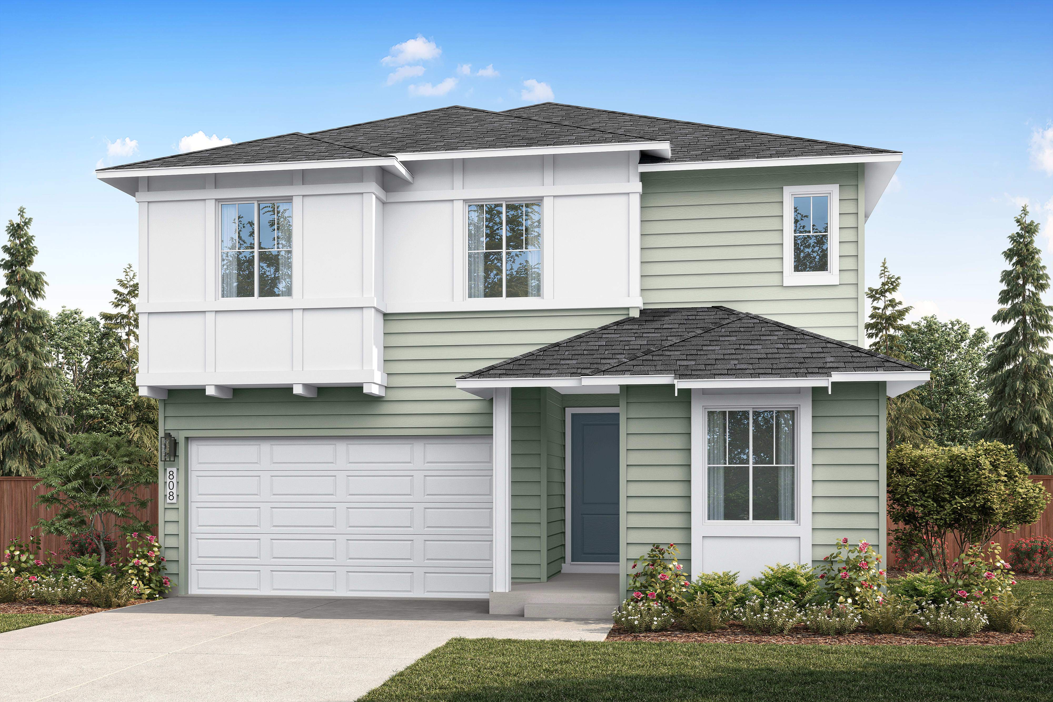 Plan A-290 - Plateau At Liberty Bay: Poulsbo, Washington - Tri Pointe Homes