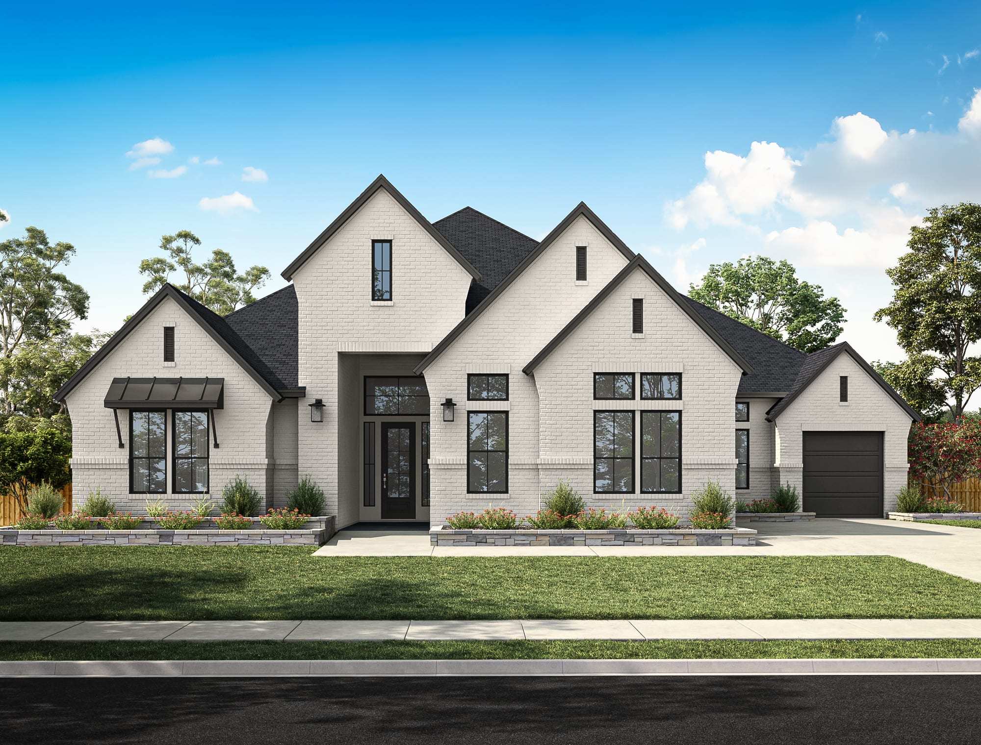 Marbella - Dunham Pointe 80': Cypress, Texas - Tri Pointe Homes