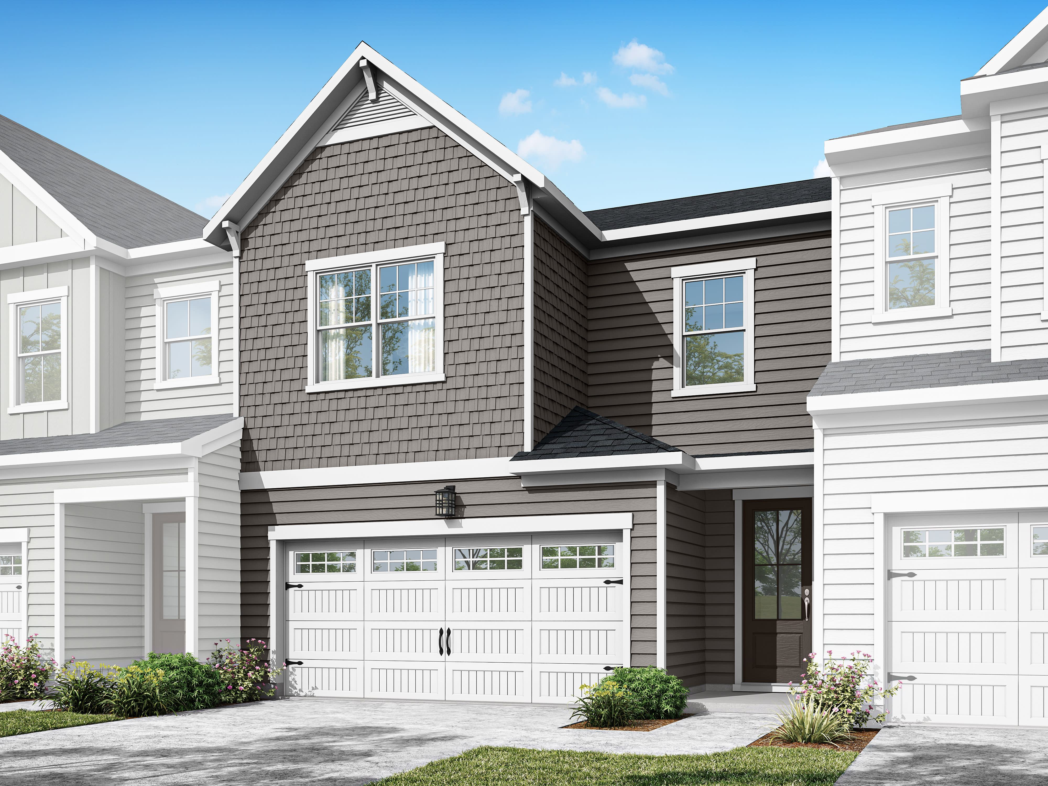 Ellis - The Townes at Willow Park: Morrisville, North Carolina - Tri Pointe Homes