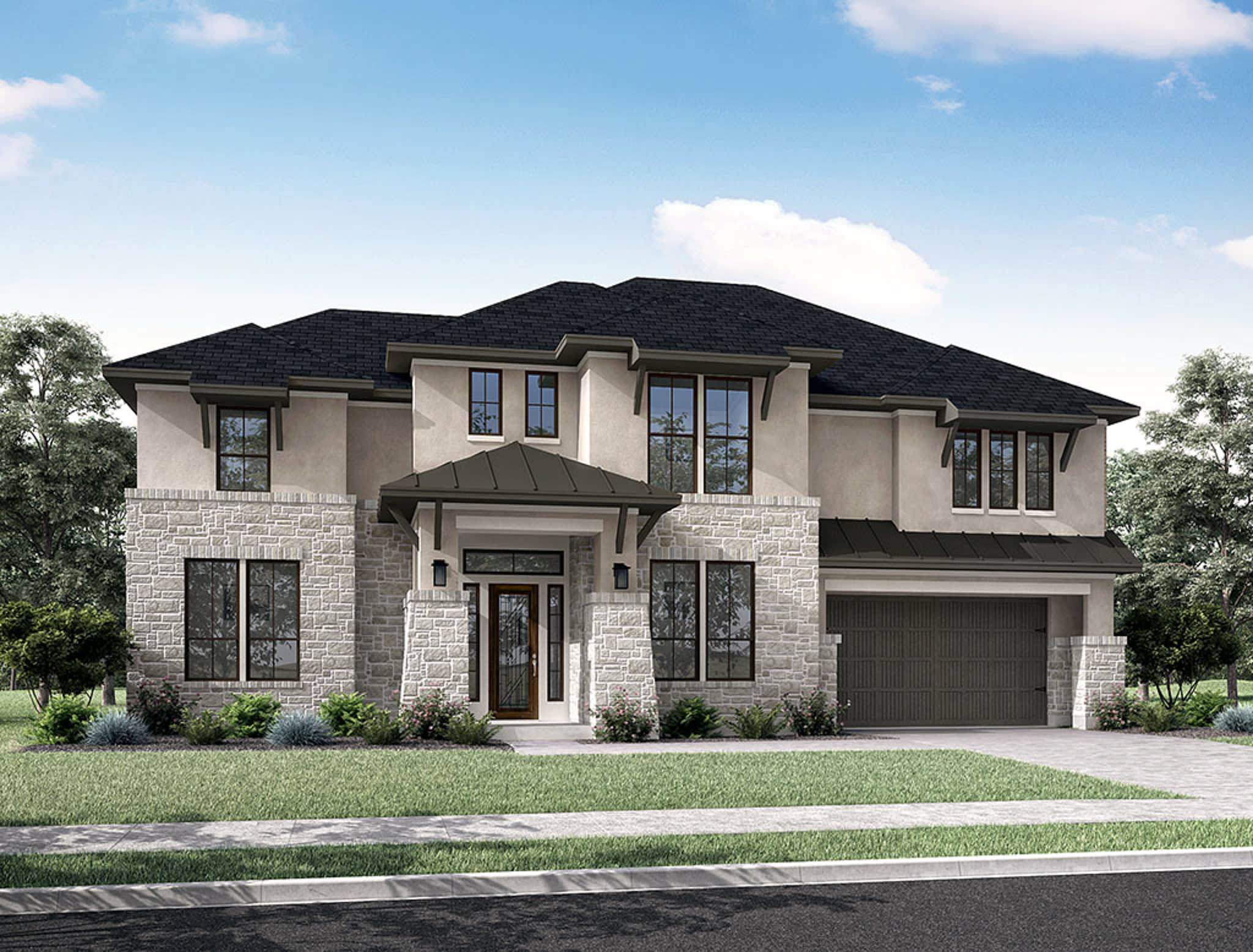 Bridgeland 70' por Tri Pointe Homes en Houston Texas