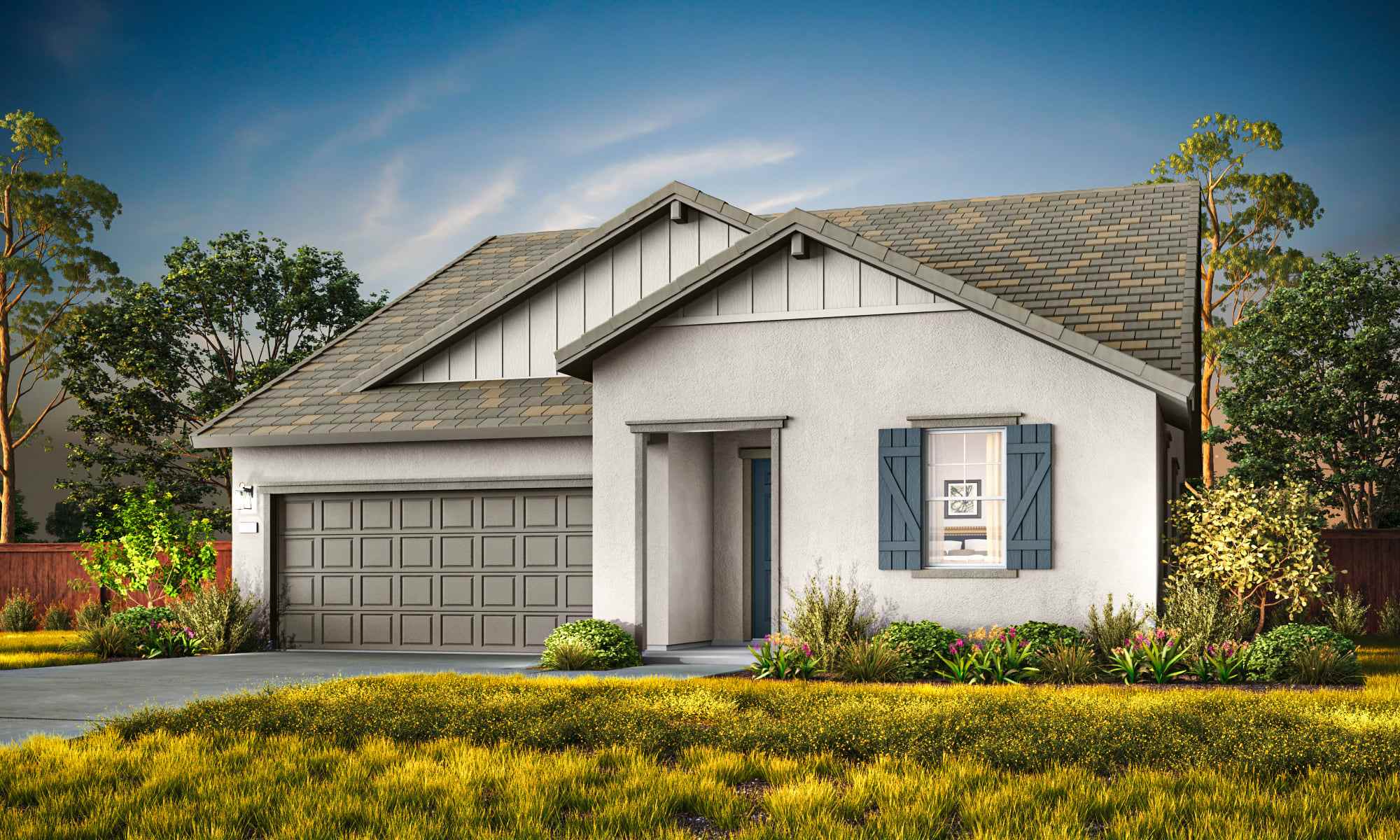 Plan 1 - Brooks at Creekside: Antioch, California - Tri Pointe Homes