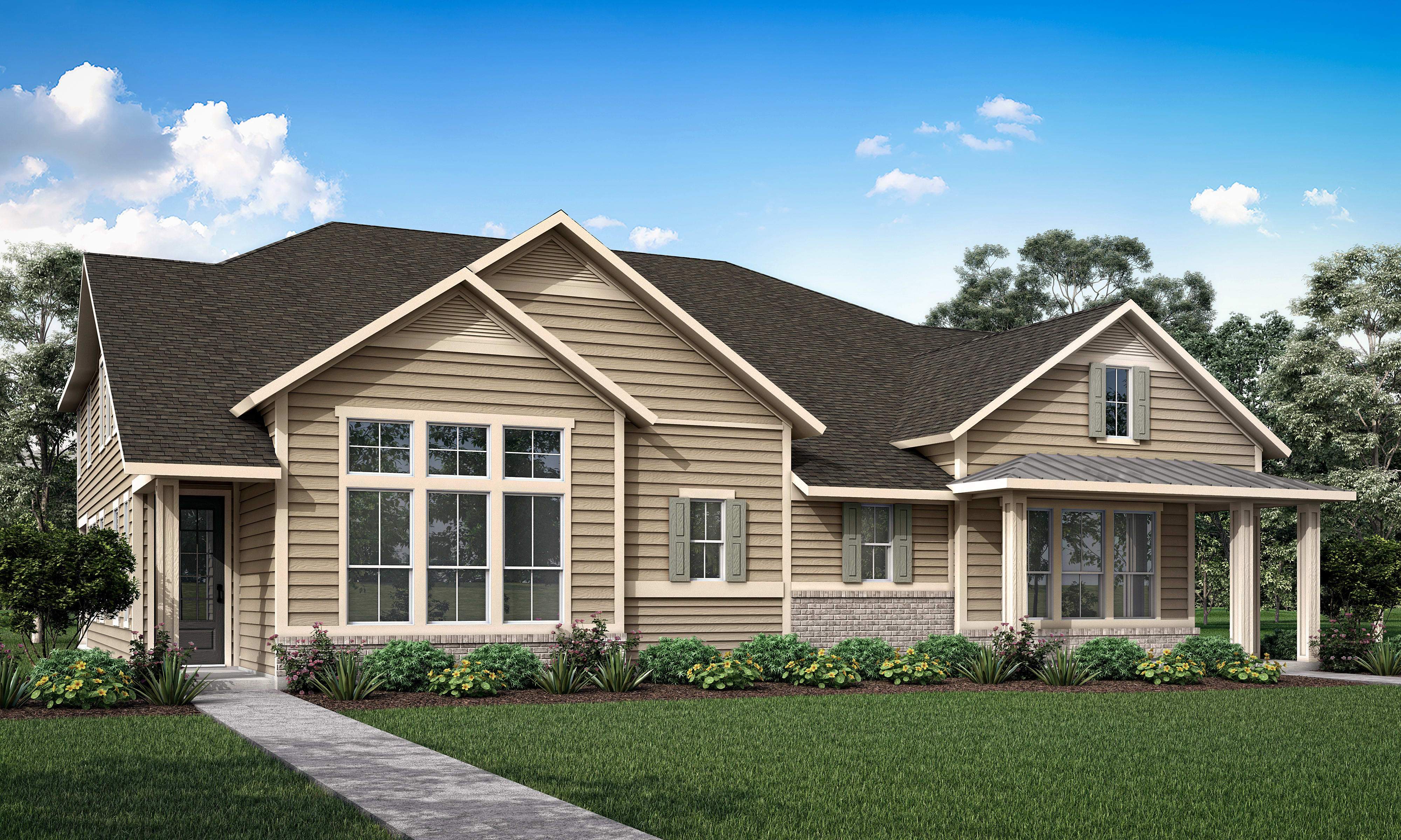 Bluebonnet - Terrace Collection at Harvest: Argyle, Texas - Tri Pointe Homes