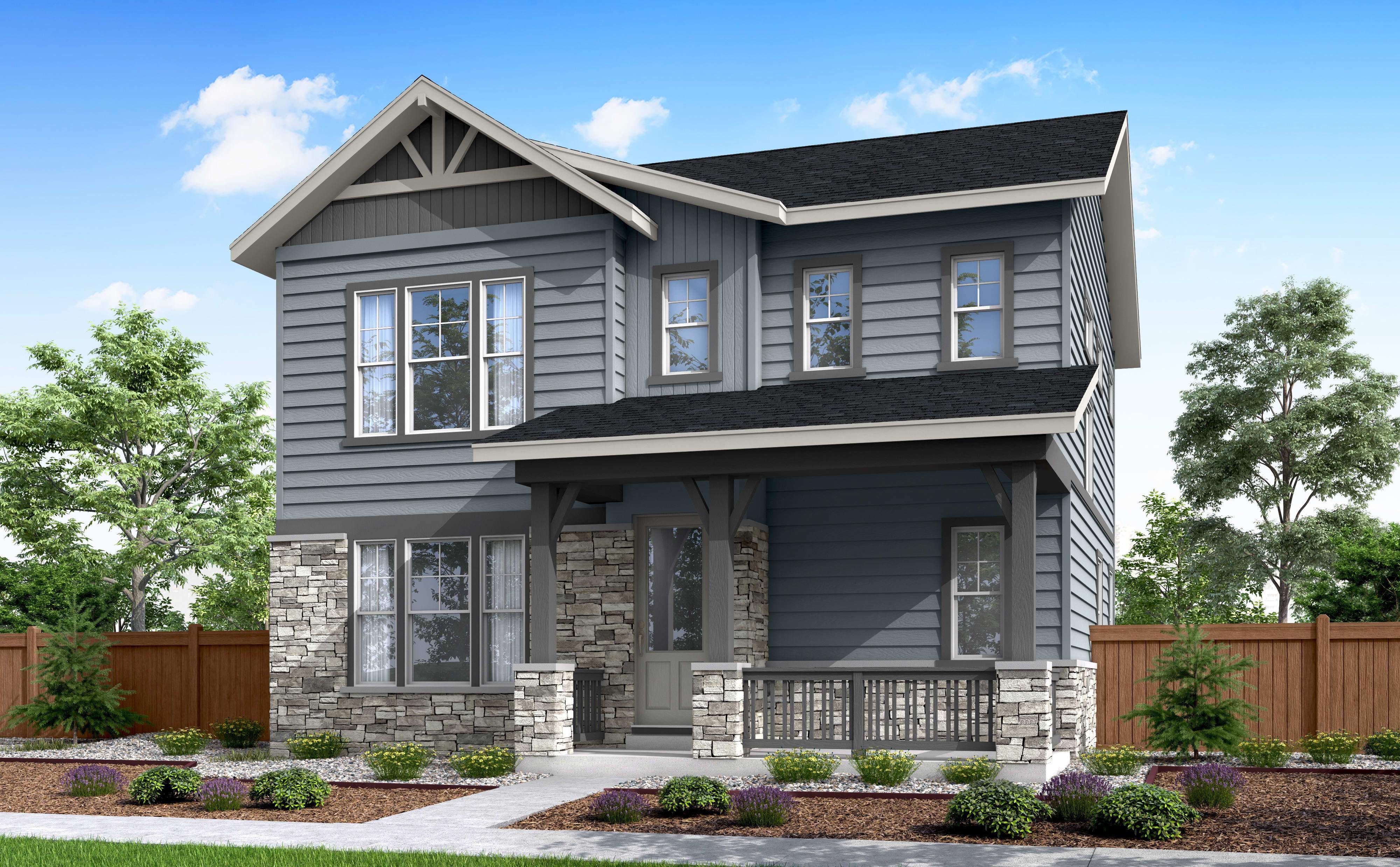 Plan 3203 - Crescendo at The Aurora Highlands: Aurora, Colorado - Tri Pointe Homes