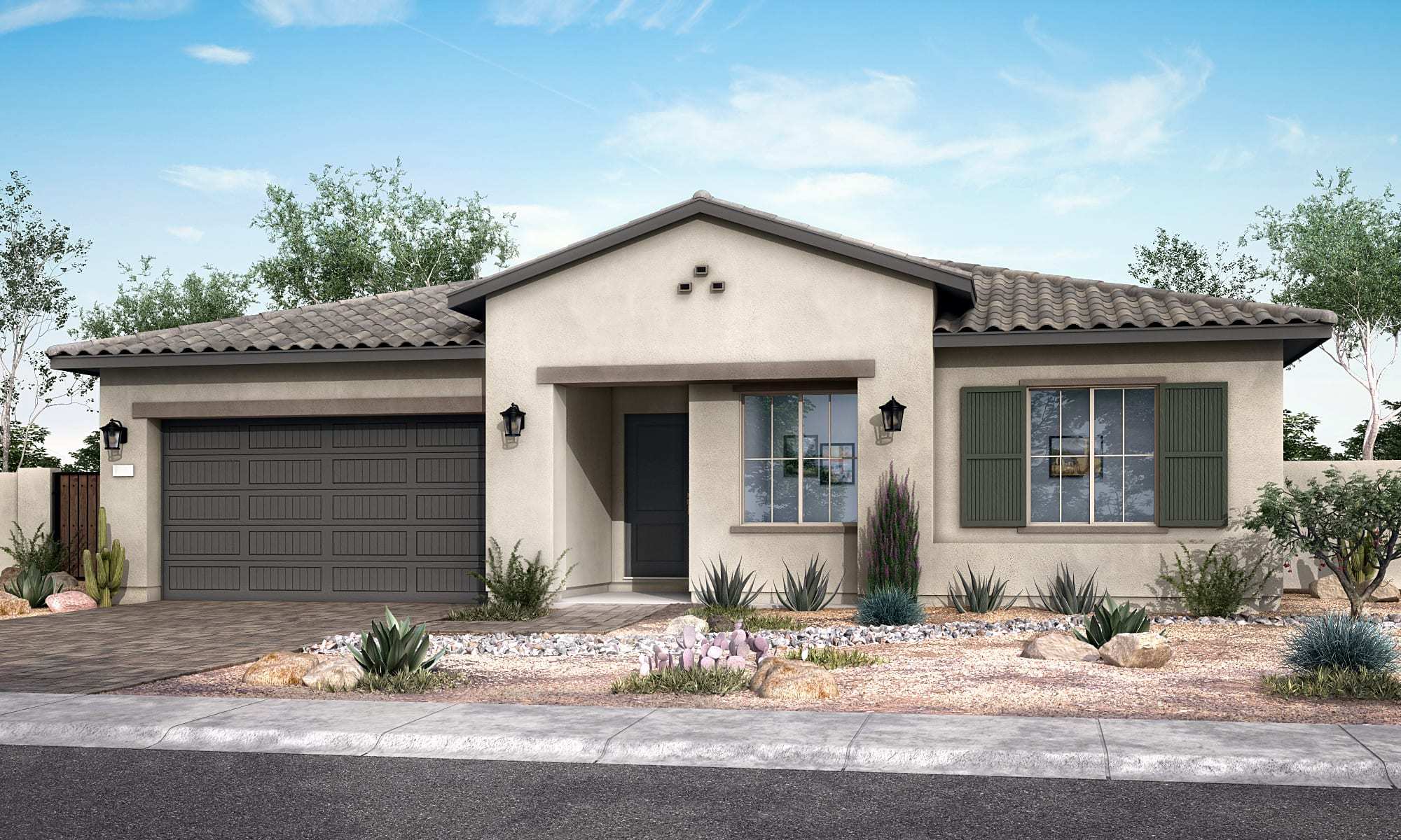 Spring Plan 50-2 - Ridge Collection at Whispering Hills: Laveen, Arizona - Tri Pointe Homes