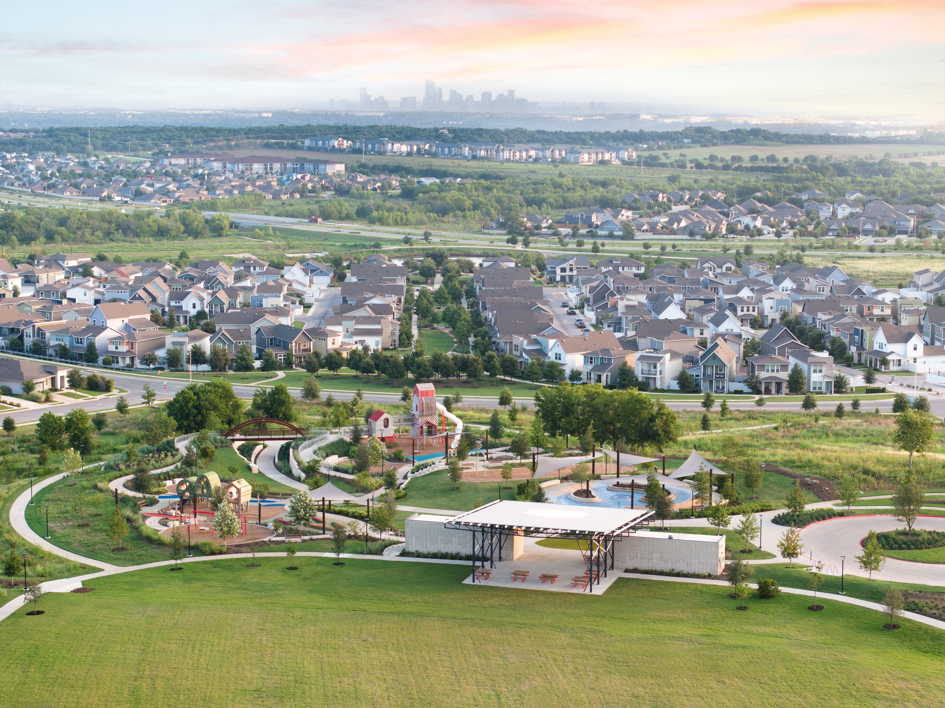 Paley Park at Easton Park por Tri Pointe Homes en Austin Texas