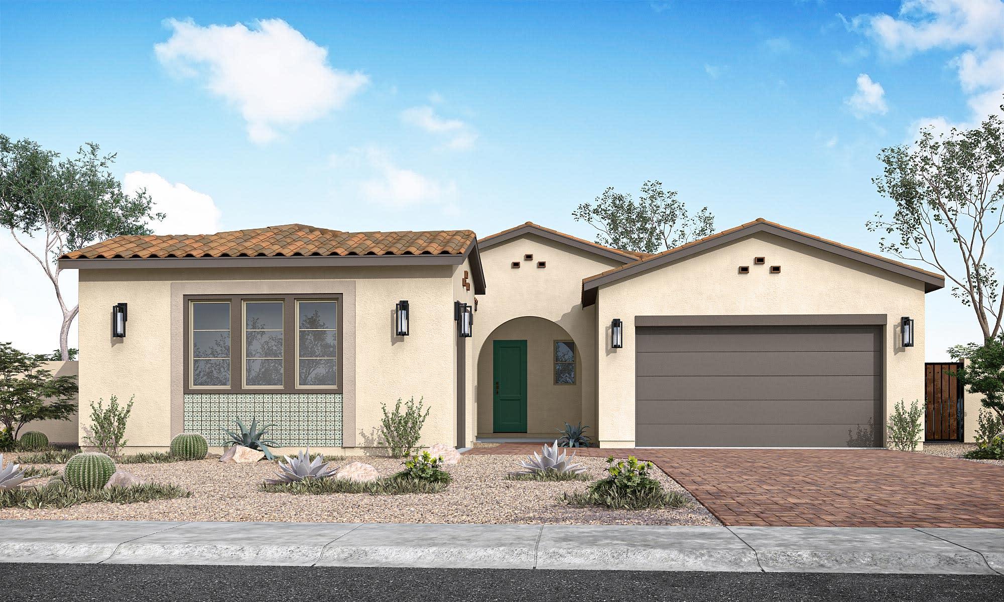 Gardenia Plan 5009 - Camerano at Abel Ranch: Goodyear, Arizona - Tri Pointe Homes