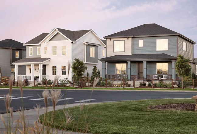 TRI Pointe Homes Street Scape