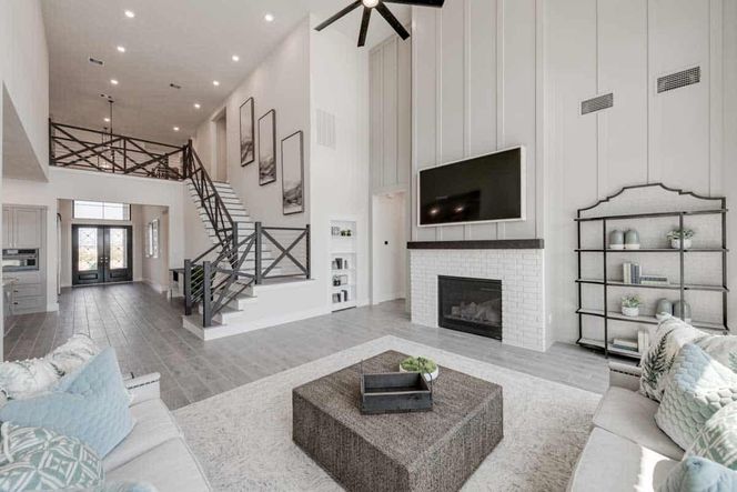 Cross Creek Ranch 65' Model | Burton | Family Room