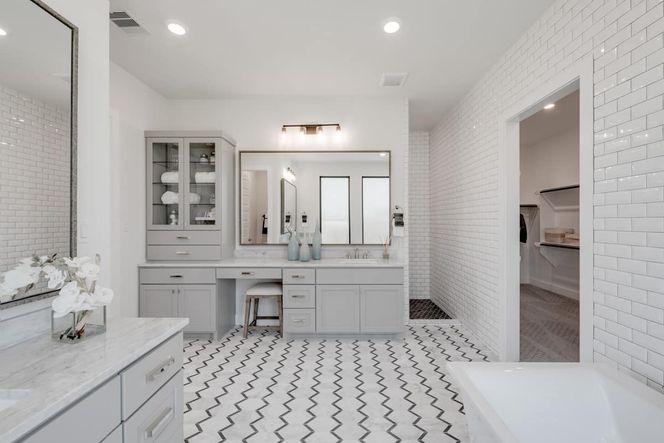 Cross Creek Ranch 65' Model | Burton | Primary Bath