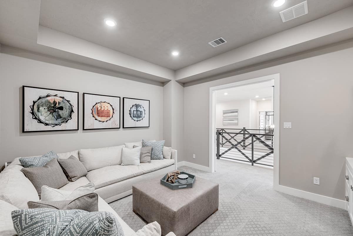 Cross Creek Ranch 65' Model | Burton | Media Room