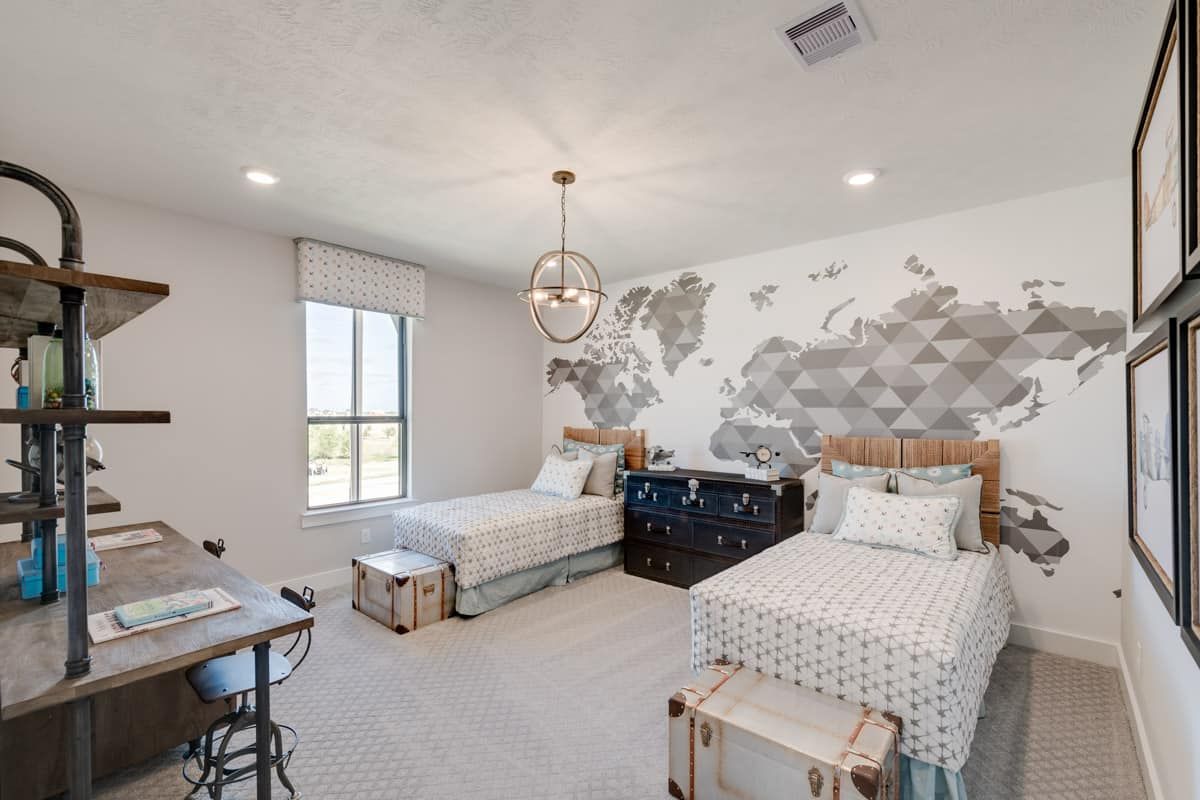 Cross Creek Ranch 65' Model | Burton | Secondary Bedroom