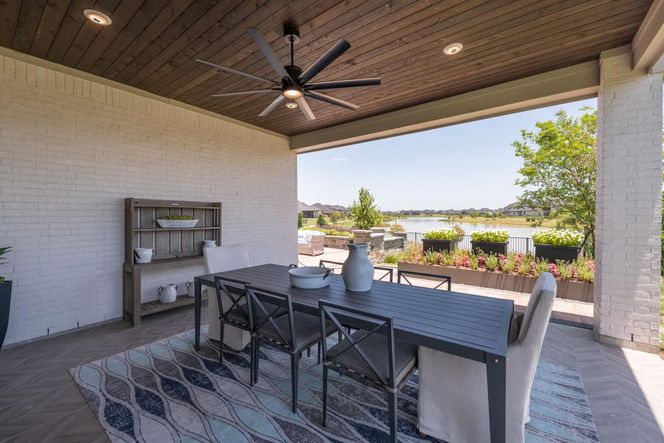 Cross Creek Ranch 65' Model | Burton | Covered Patio