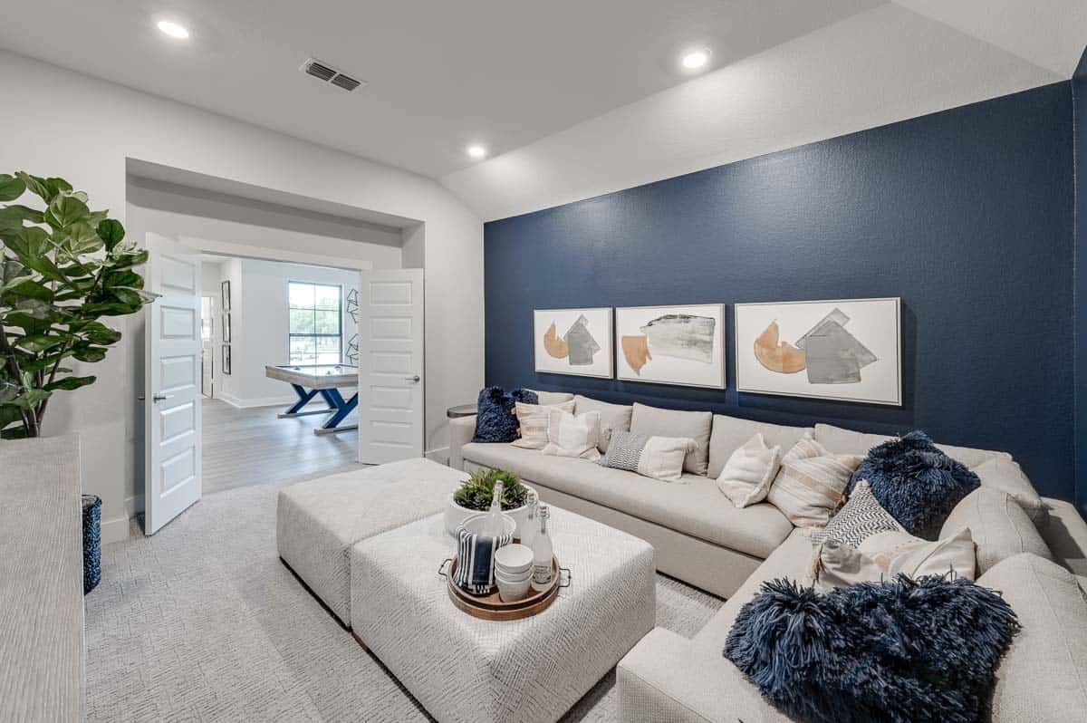 Sienna 80'Model | Verona Plan | Media Room