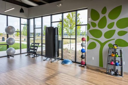 Yoga and Cardio Room