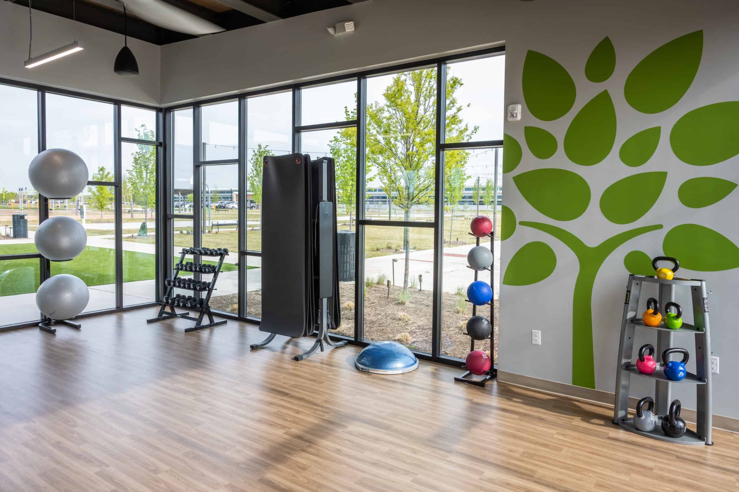 Yoga and Cardio Room