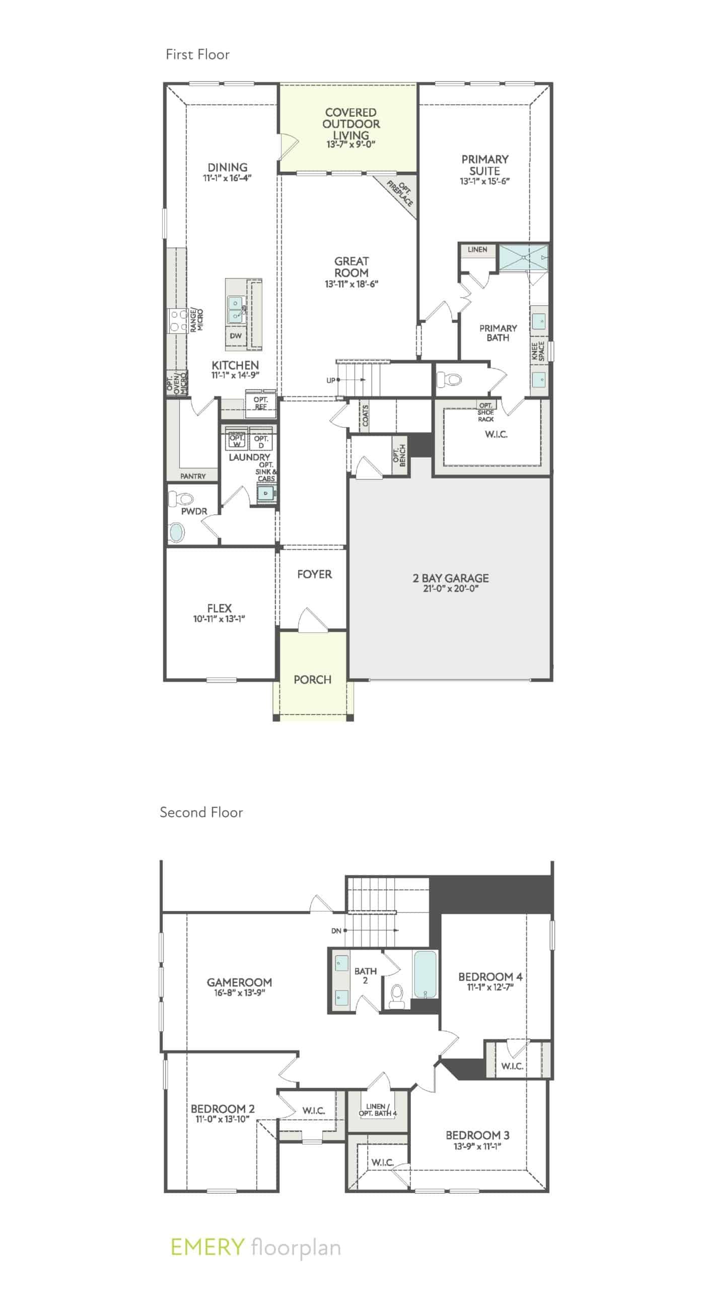 Emery Floorplan