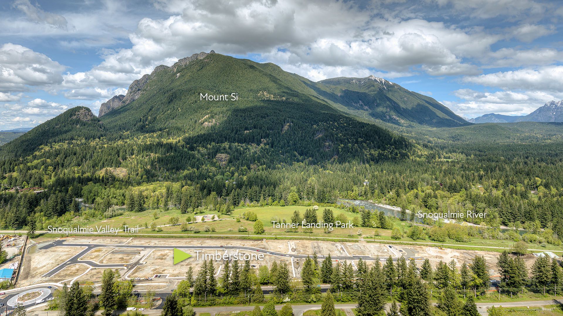At the foot of Mount Si