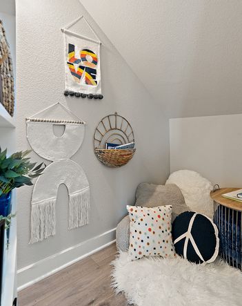 Behind the Bookcase Nook