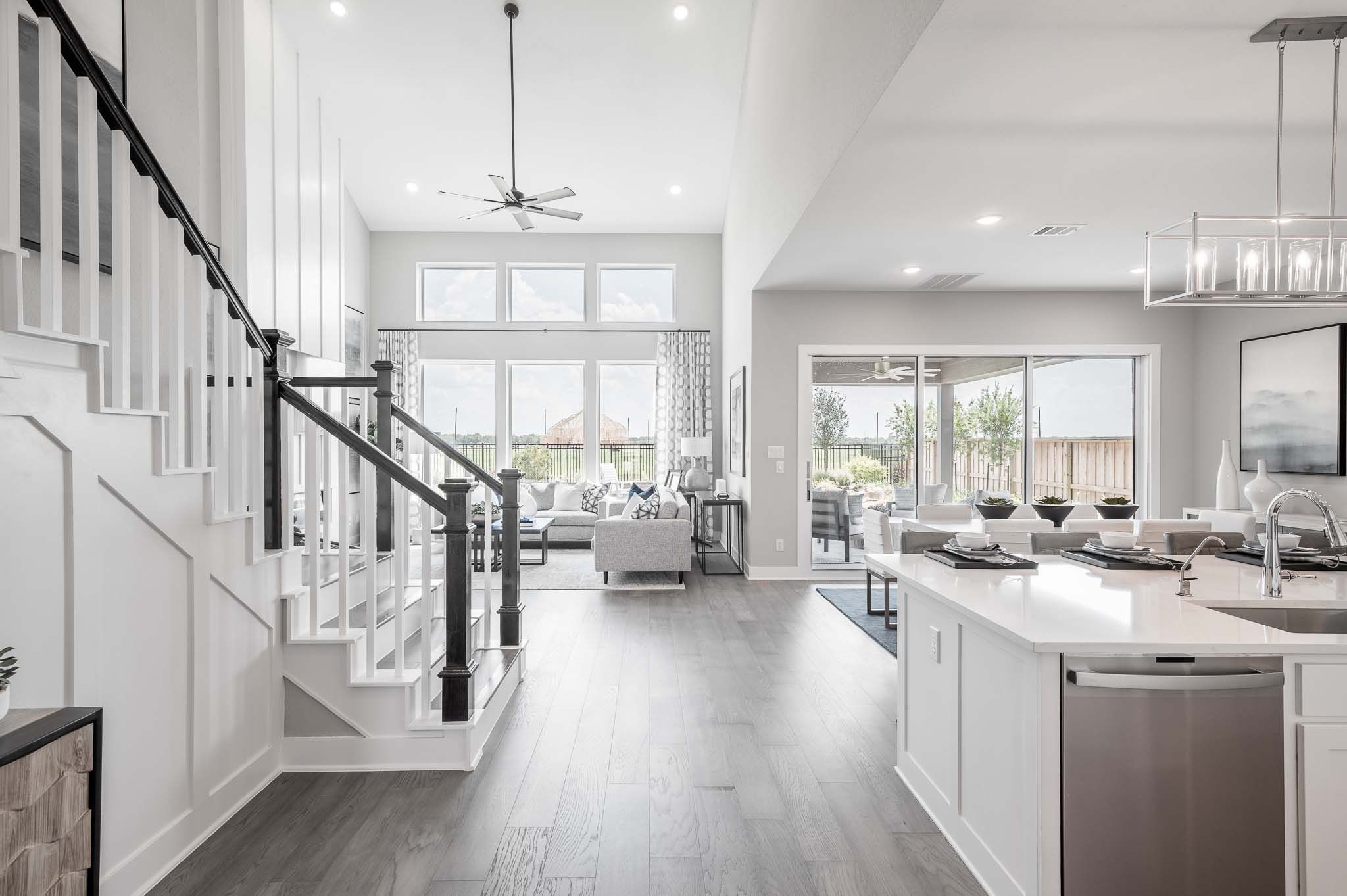 Representative Only | Barnhart Plan | Foyer & Stairs