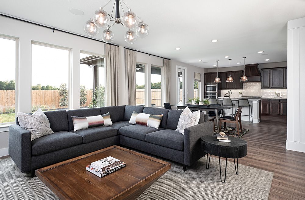 Ivy Model - Great Room - Representative Only