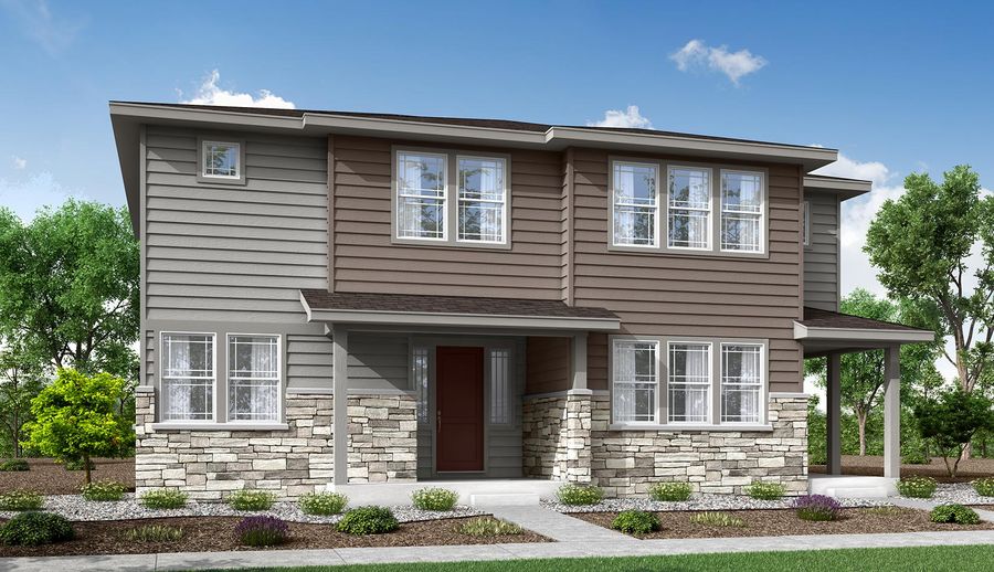 Plan 1 by Tri Pointe Homes in Boulder-Longmont CO